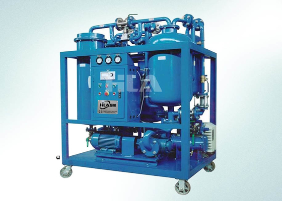 अशुद्धता पानी निकालने के लिए एकत्रीकरण पृथक्करण टरबाइन तेल शोधन मशीन
