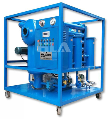 ट्रांसफार्मर तेल शुद्धिकरण मशीन 50KW शक्ति 220V वोल्टेज 0.04MPa कार्य दबाव के साथ