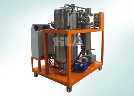 पीएलसी ऑटो कंट्रोल पैनल स्वचालित मैनुअल संचालन और ग्राहक के अनुरोध के अनुसार के लिए खाना पकाने के तेल शुद्धिकरण मशीन