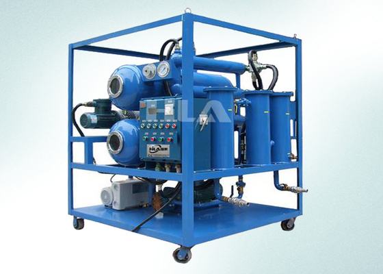 220V/380V/400V ट्रांसफार्मर तेल शोधक मशीन उच्च डाइलेक्ट्रिक शक्ति और पानी सामग्री हटाने के साथ