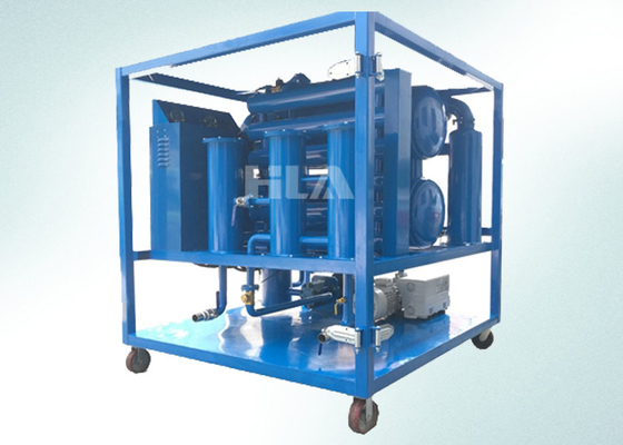 220V/380V/400V ट्रांसफार्मर तेल शोधक मशीन उच्च डाइलेक्ट्रिक शक्ति और पानी सामग्री हटाने के साथ