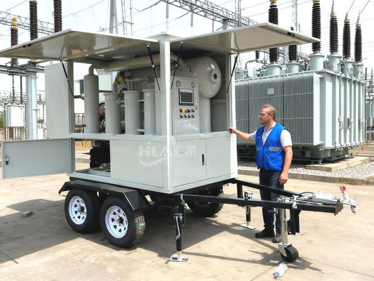 ≤0.4 एमपीए भारी कार्य तापमान रेंज के लिए मोबाइल तेल शोधक 20-80C स्वचालित मैनुअल संचालन मोड