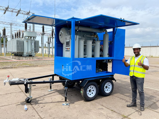 औद्योगिक अनुप्रयोगों के लिए मोबाइल तेल शोधक की जल उपचार मशीन