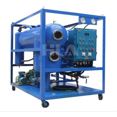 मोबाइल तेल शोधक का कॉम्पैक्ट और टिकाऊ उपकरण ≤0.4 एमपीए वैक्यूम स्तर -0.06～-0.099 एमपीए