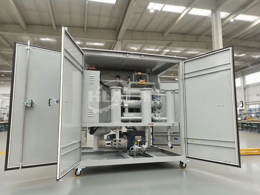 शुद्ध और शुद्ध तेल के लिए ट्रांसफार्मर तेल शोधक शुद्धता ग्रेड 6 NAS