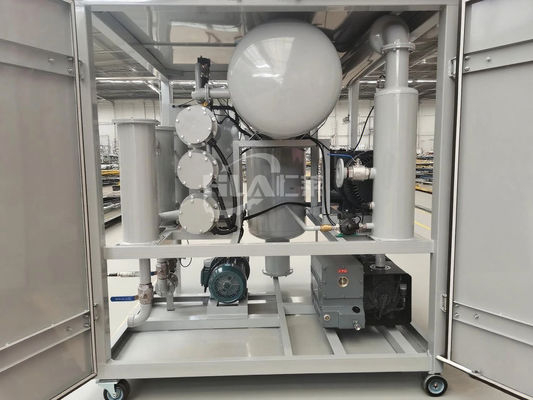 0-80°C Temperature Range Transformer Oil Filtration Machine with High Cleanness and Impurity Size Control