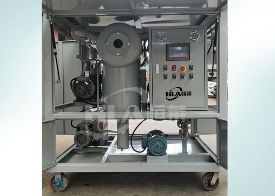 135KW हीटिंग पावर कोल्ड स्टील ट्रांसफार्मर तेल शुद्धिकरण मशीन